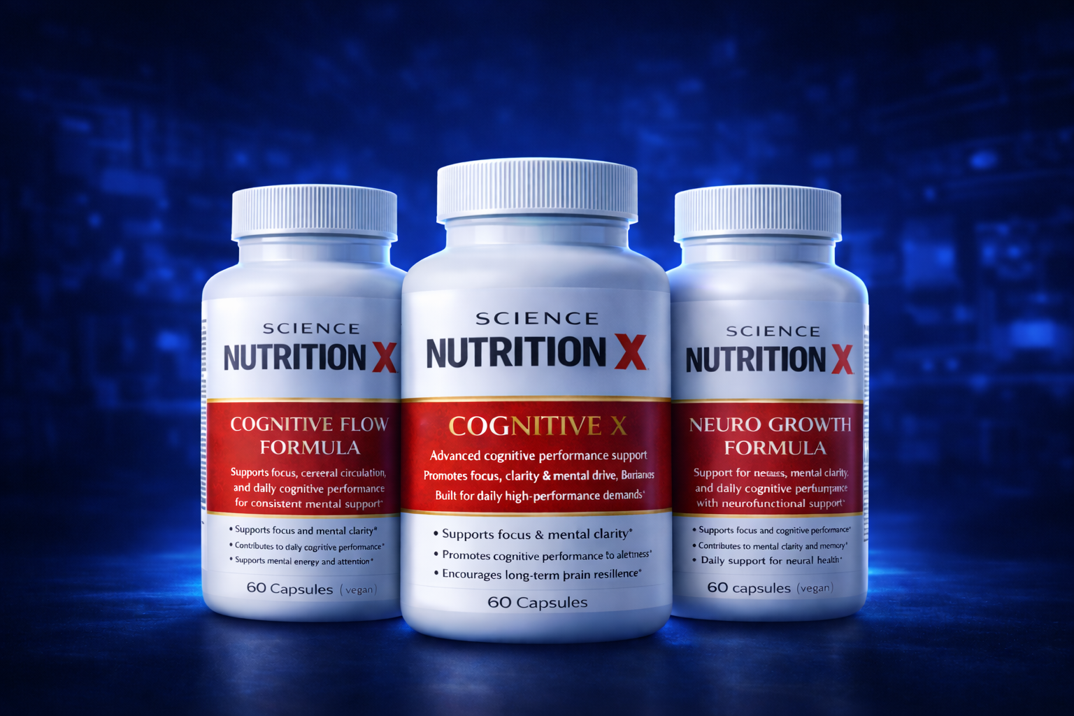 SNX Neural Stack Engineered for minds that don't quit.